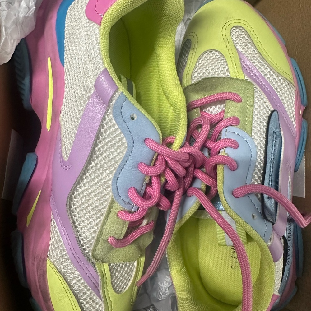 Steve Madden Multicolor Kids Sneakers